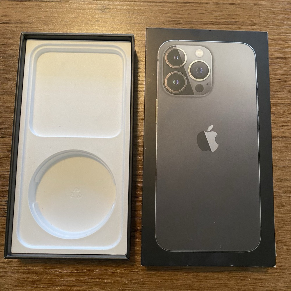 iPhone 13 Pro Empty Retail Box Graphite - Picture 4 of 5